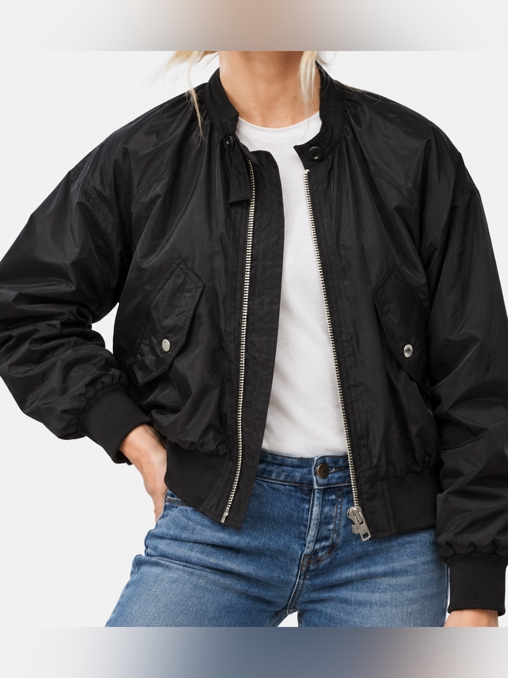 39. Free people midnight bomber